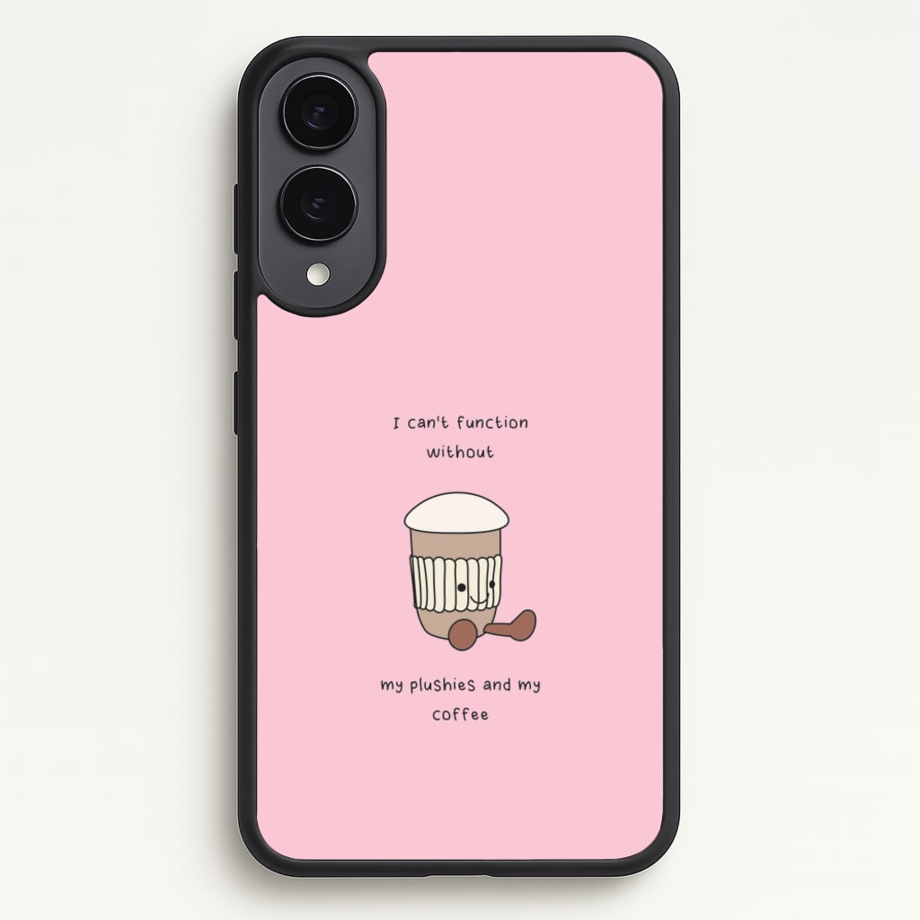 Coffee - Plushy - Plushy Phone Case for Galaxy S25 Edge