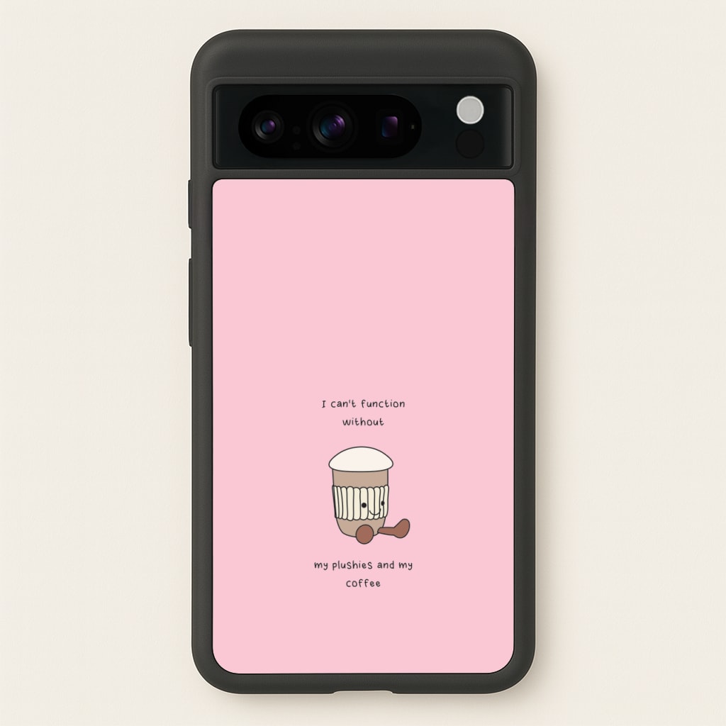 Coffee - Plushy - Plushy Phone Case for Google Pixel 8 Pro