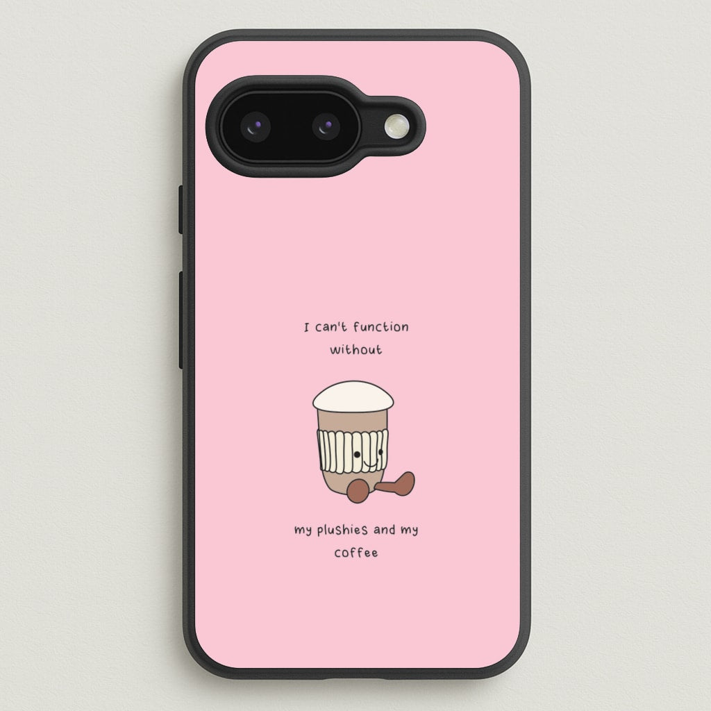 Coffee - Plushy - Plushy Phone Case for Google Pixel 9a