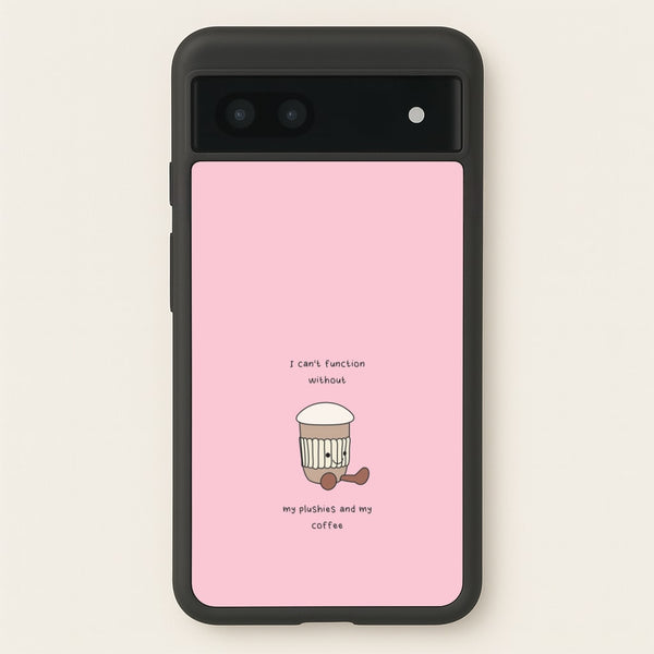 Coffee - Plushy - Plushy Phone Case for Google Pixel 6a
