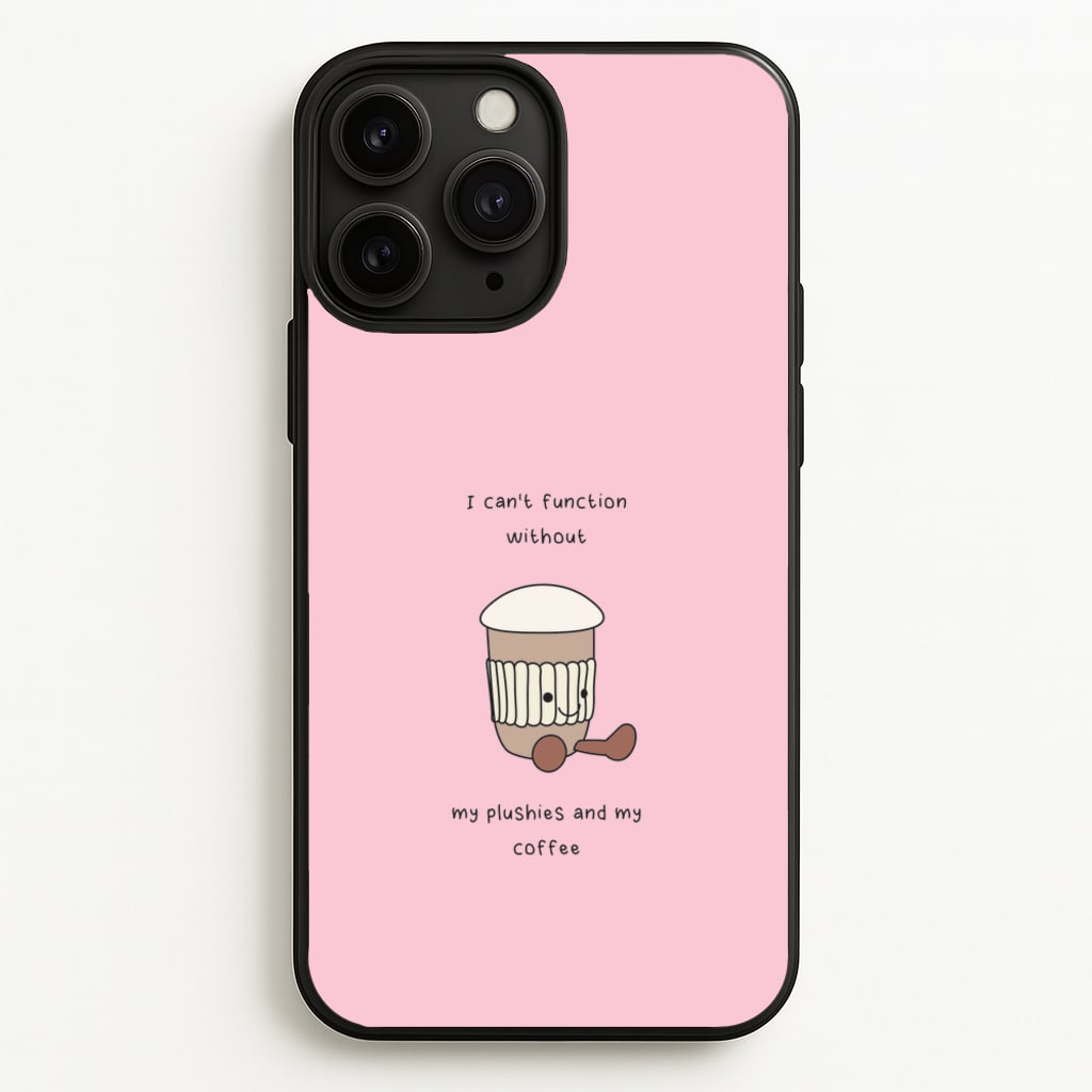 Coffee - Plushy - Plushy Phone Case for iPhone 11 Pro