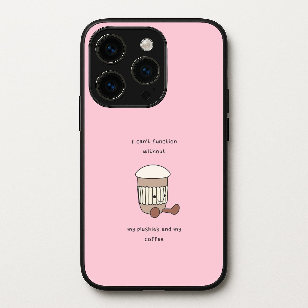 Coffee - Plushy - Plushy Phone Case for iPhone 14 Pro Max