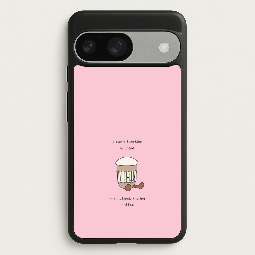 Coffee - Plushy - Plushy Phone Case for Google Pixel 9 / 9 Pro
