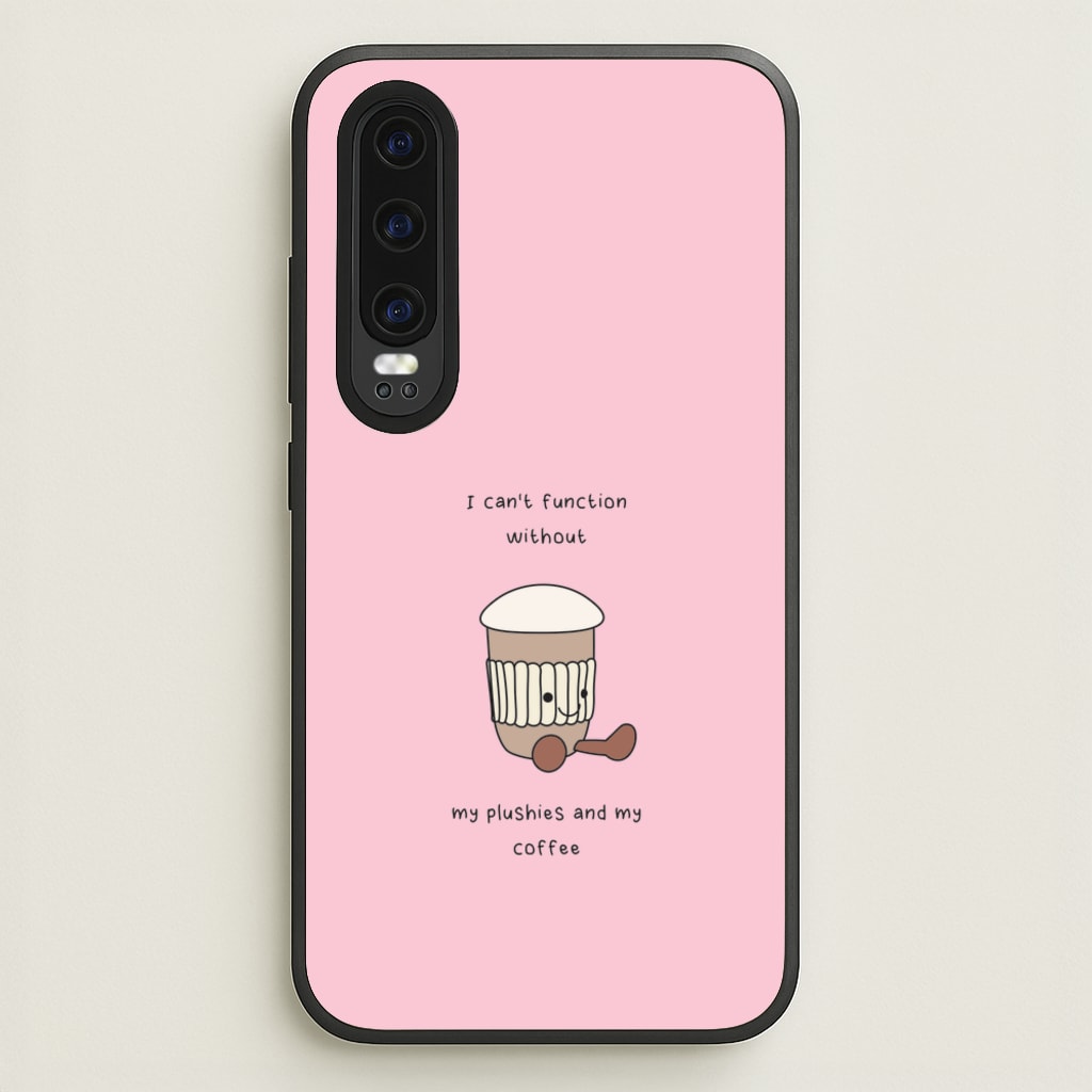 Coffee - Plushy - Plushy Phone Case for Huawei P30