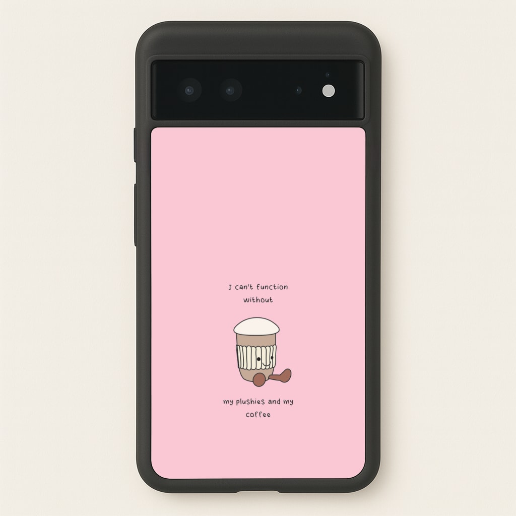 Coffee - Plushy - Plushy Phone Case for Google Pixel 6