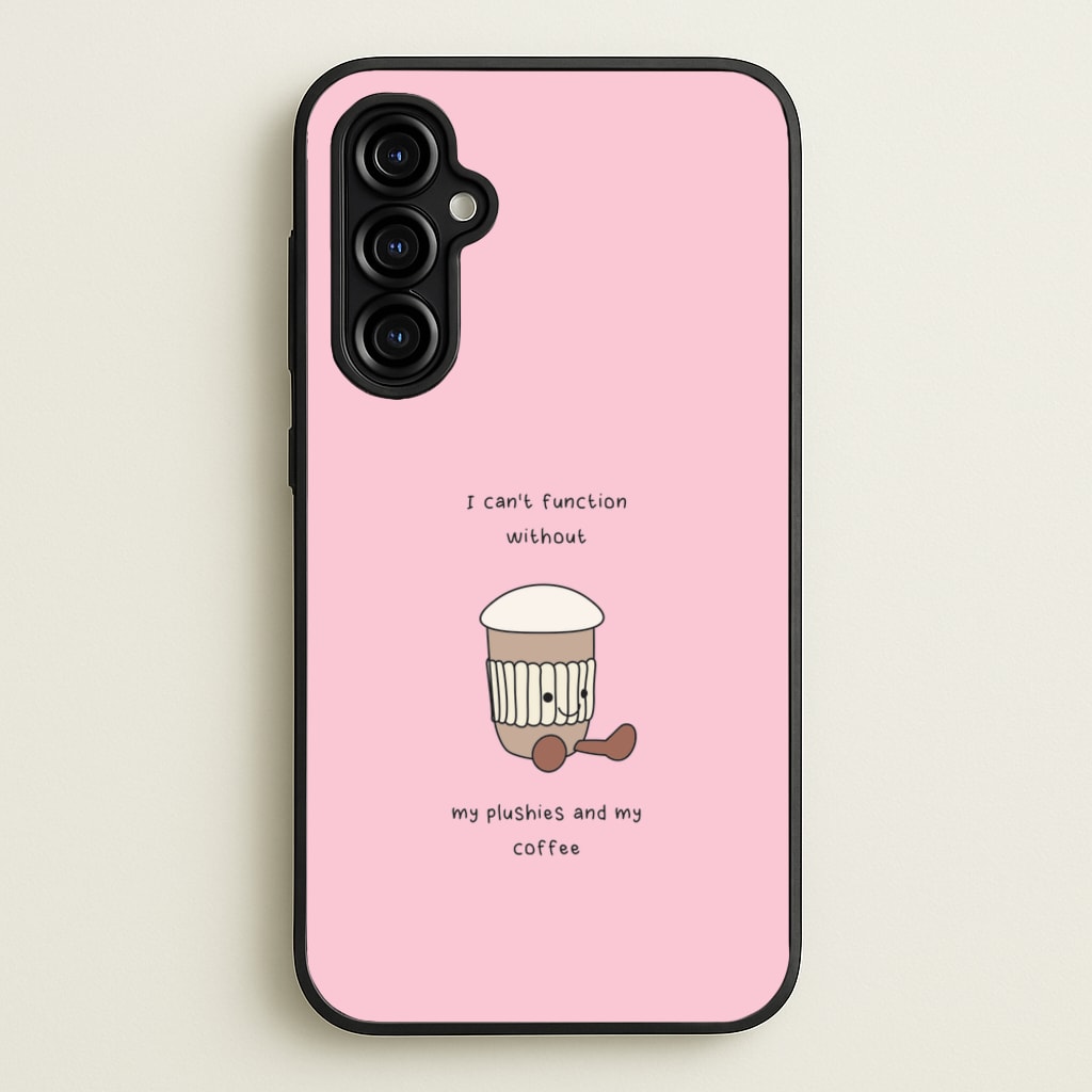 Coffee - Plushy - Plushy Phone Case for Galaxy A54