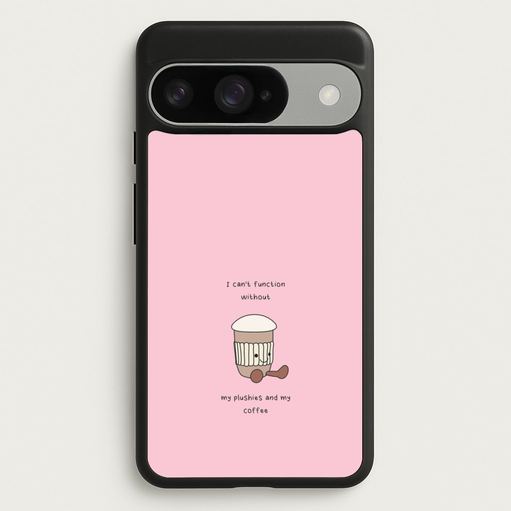 Coffee - Plushy Phone Case for Google Pixel 10 / 10 Pro