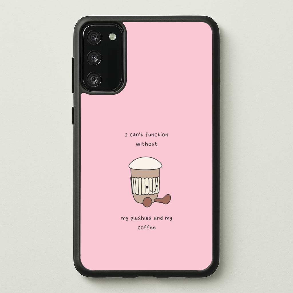 Coffee - Plushy - Plushy Phone Case for Galaxy S20FE