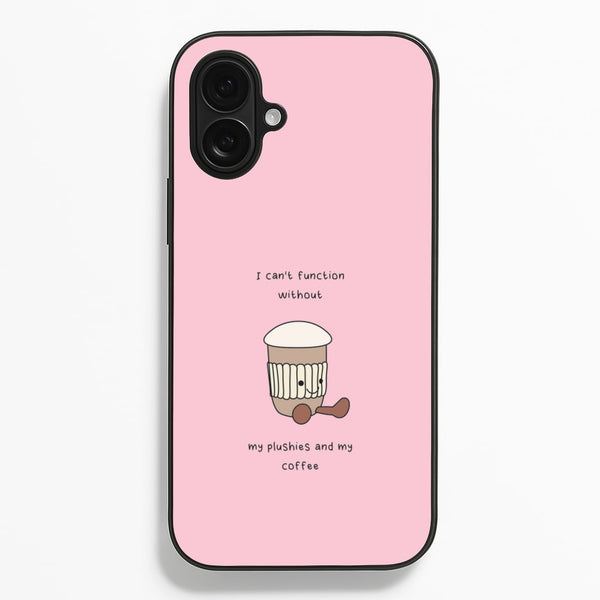 Coffee - Plushy - Plushy Phone Case for iPhone 16 Plus