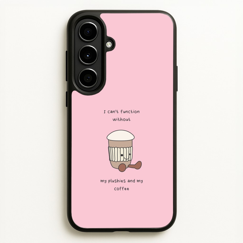 Coffee - Plushy - Plushy Phone Case for Galaxy A56