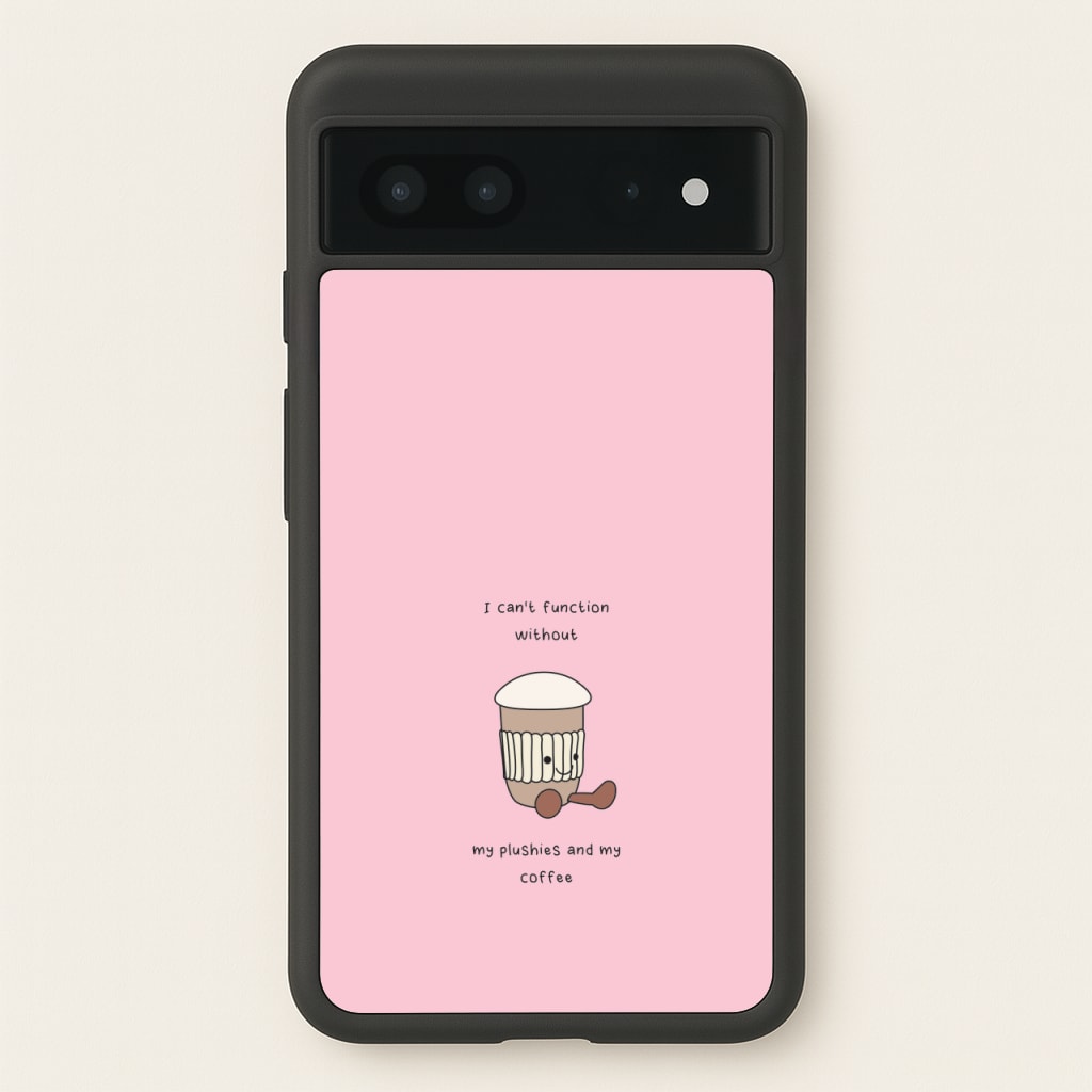 Coffee - Plushy - Plushy Phone Case for Google Pixel 7