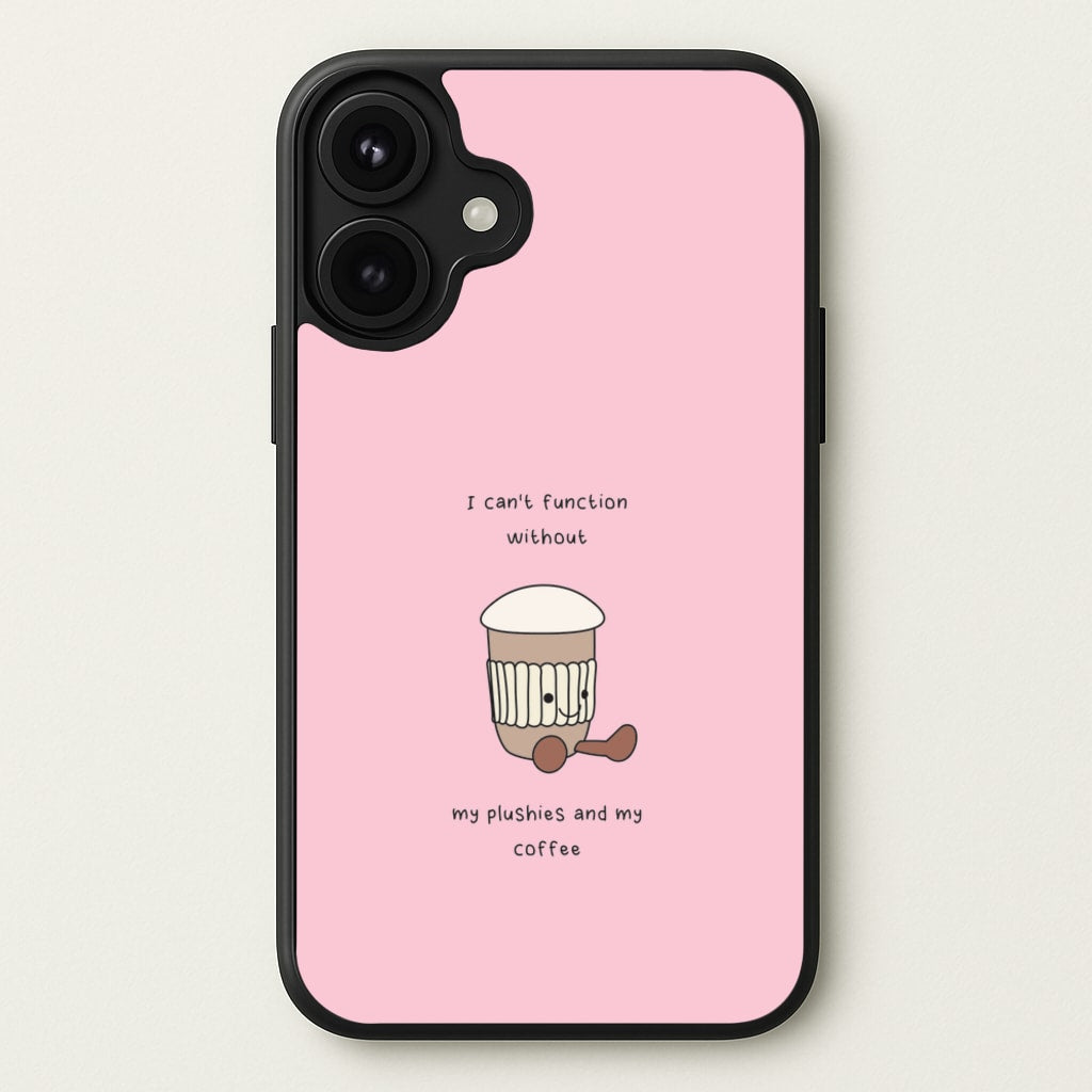 Coffee - Plushy Phone Case for iPhone 17