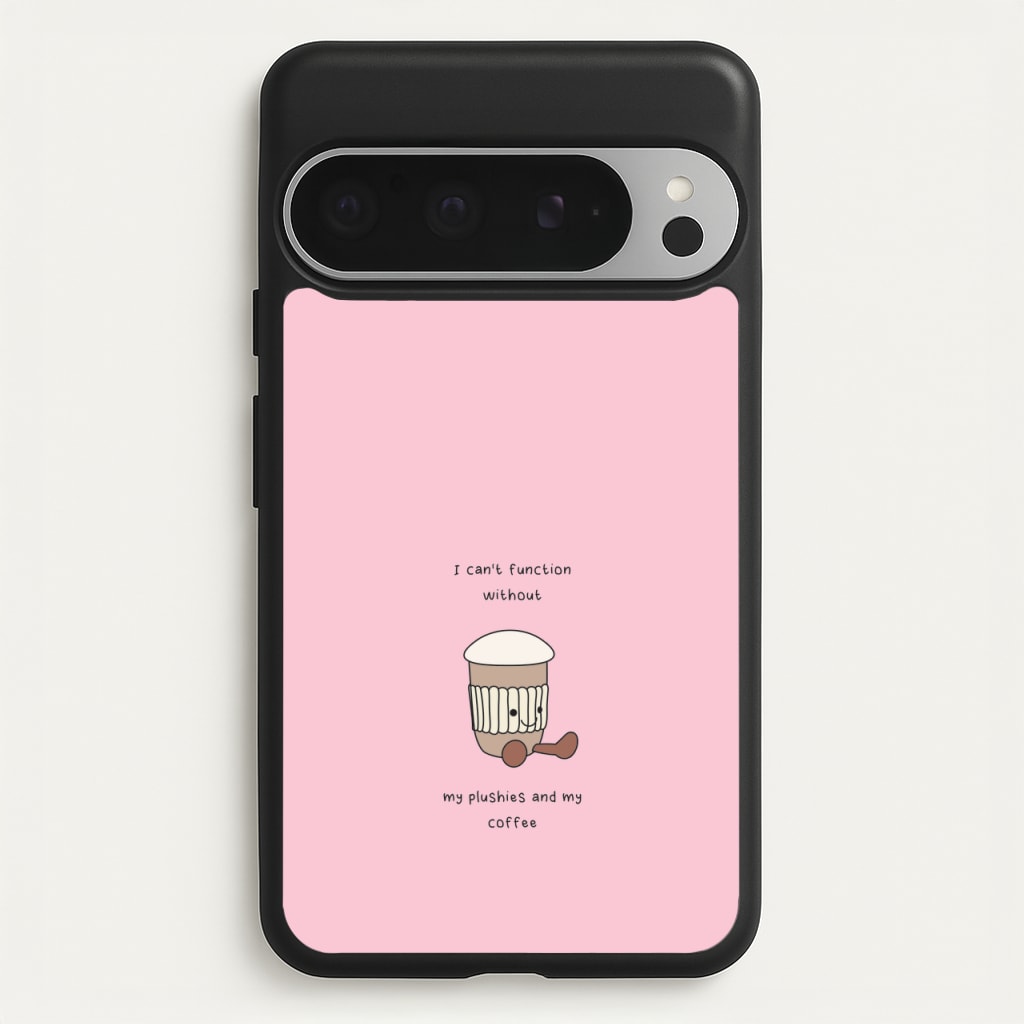Coffee - Plushy - Plushy Phone Case for Google Pixel 9 Pro XL