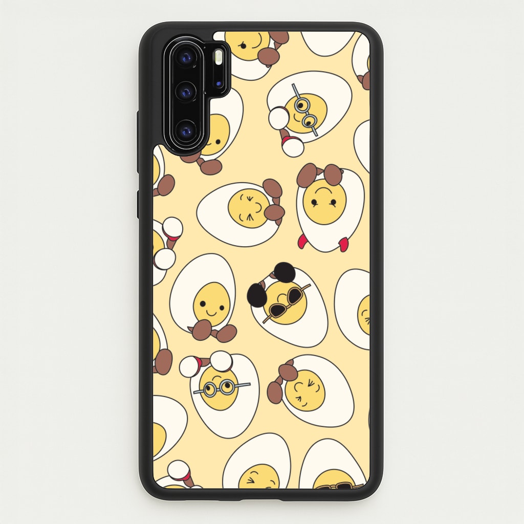 Egg Pattern - Plushy - Plushy Phone Case for Huawei P30 Pro