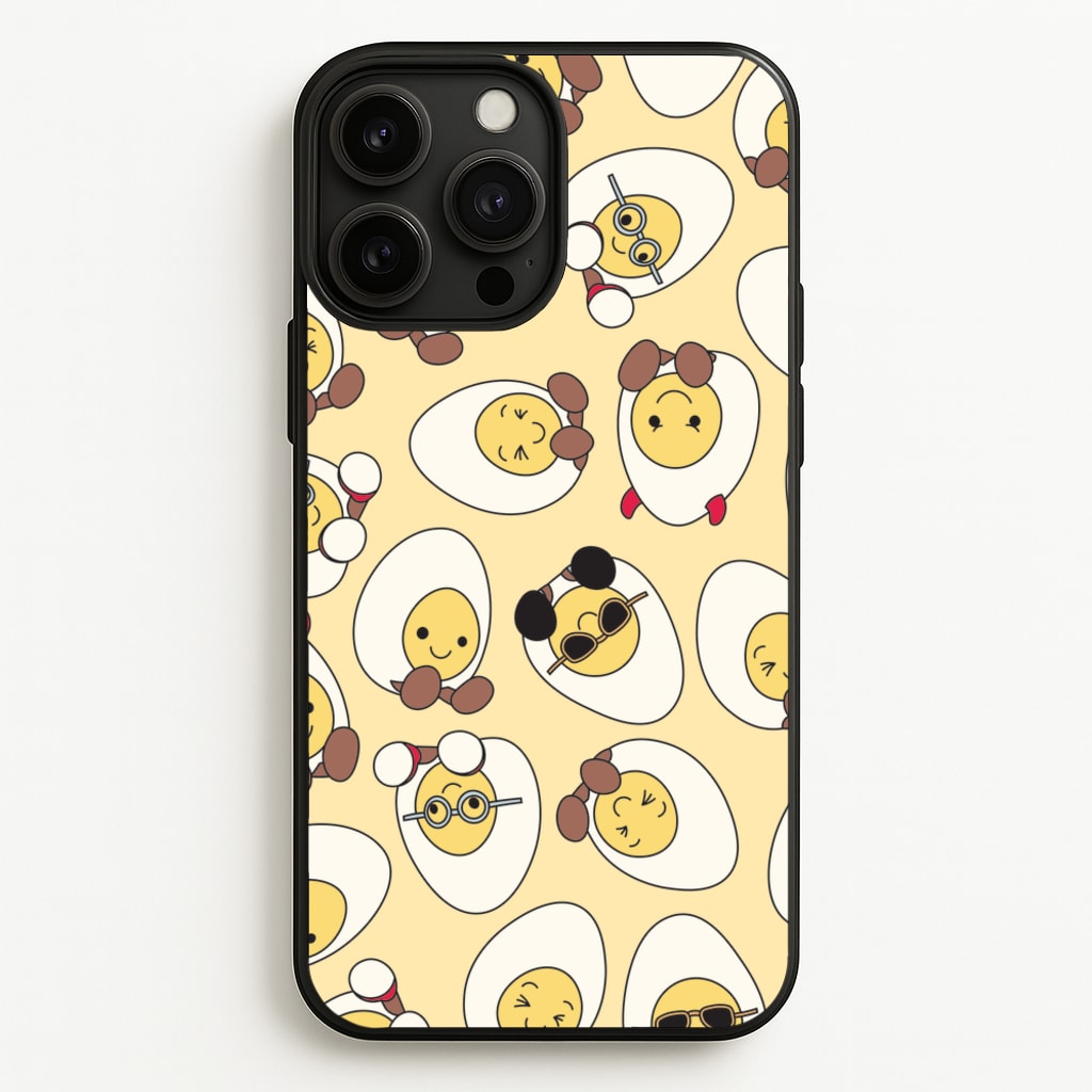 Egg Pattern - Plushy - Plushy Phone Case for iPhone 13 Pro Max