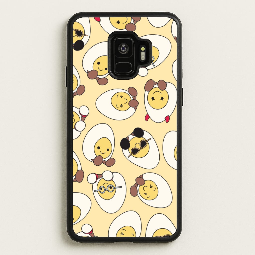Egg Pattern - Plushy - Plushy Phone Case for Galaxy S9