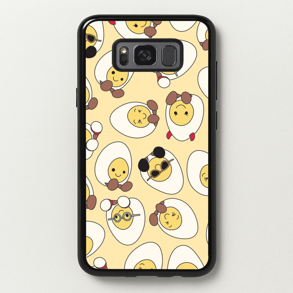 Egg Pattern - Plushy - Plushy Phone Case for Galaxy S8