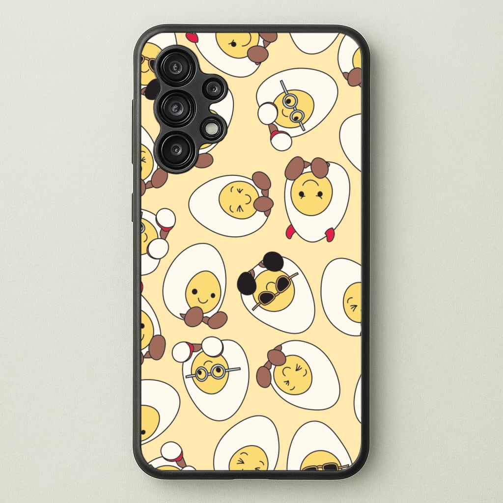 Egg Pattern - Plushy - Plushy Phone Case for Galaxy A13