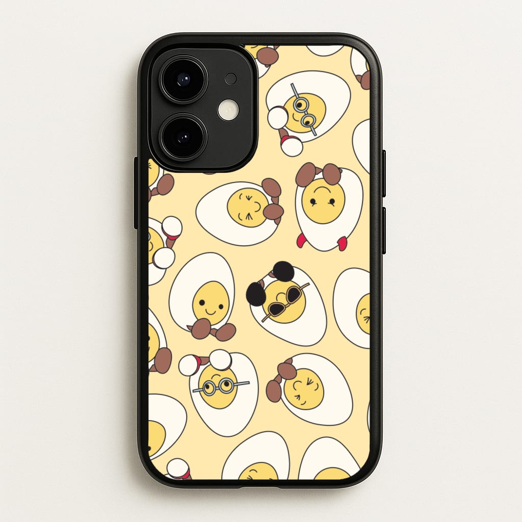 Egg Pattern - Plushy - Plushy Phone Case for iPhone 12 Mini