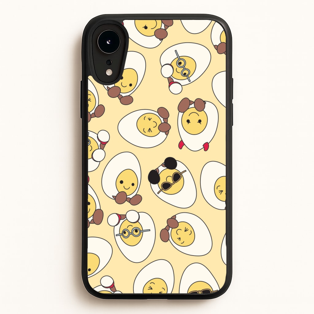 Egg Pattern - Plushy - Plushy Phone Case for iPhone XR
