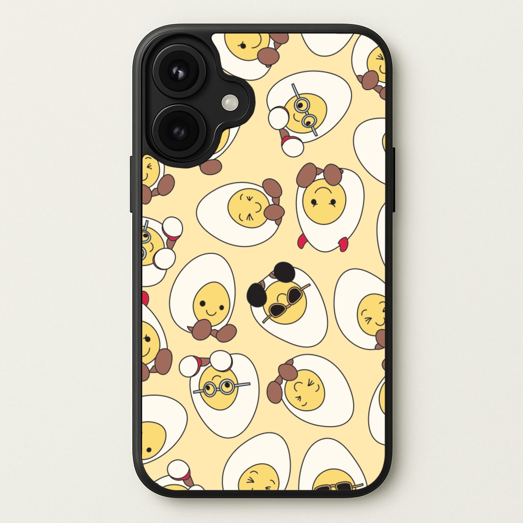 Egg Pattern - Plushy Phone Case for iPhone 17