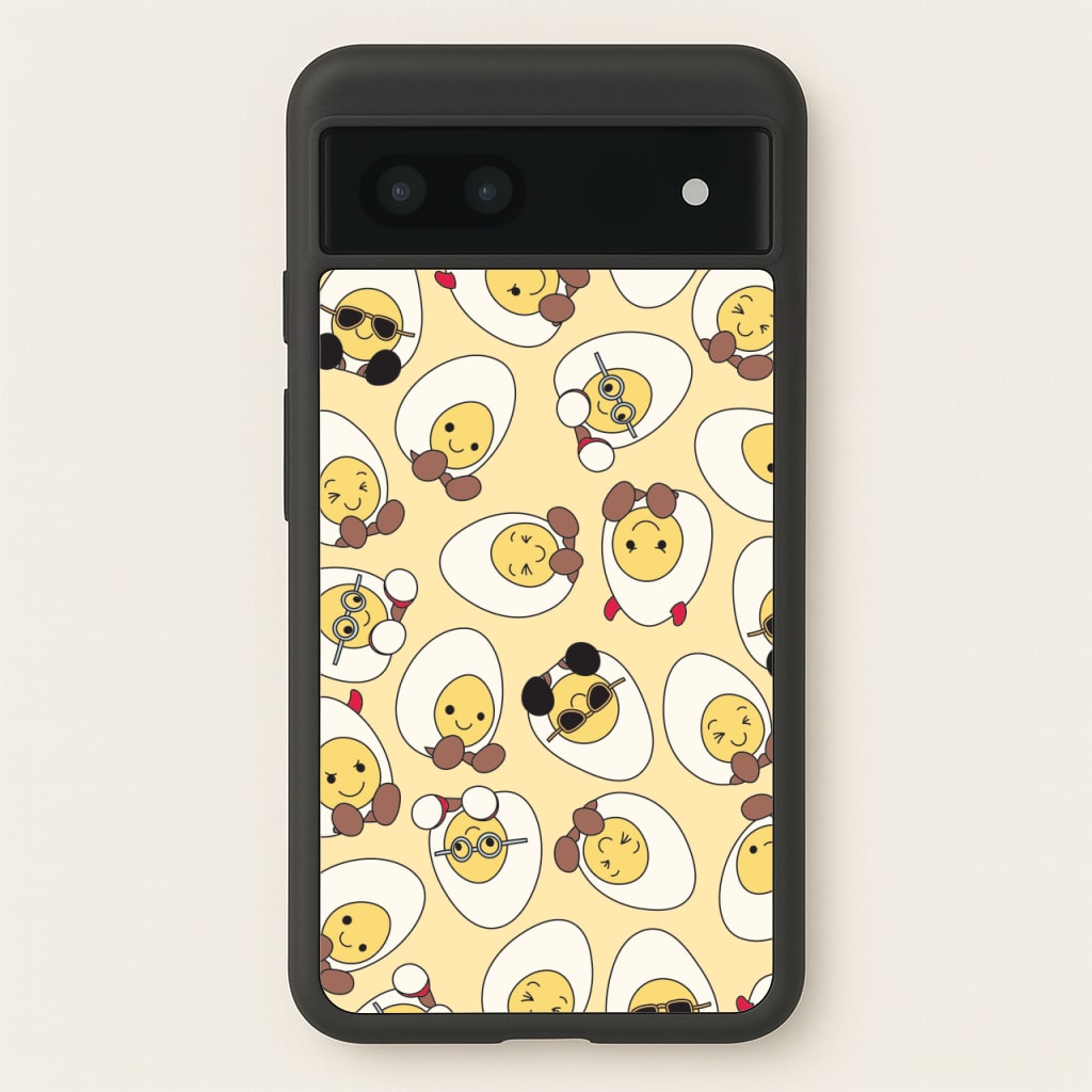 Egg Pattern - Plushy - Plushy Phone Case for Google Pixel 7a