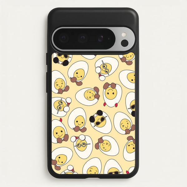 Egg Pattern - Plushy - Plushy Phone Case for Google Pixel 9 Pro XL