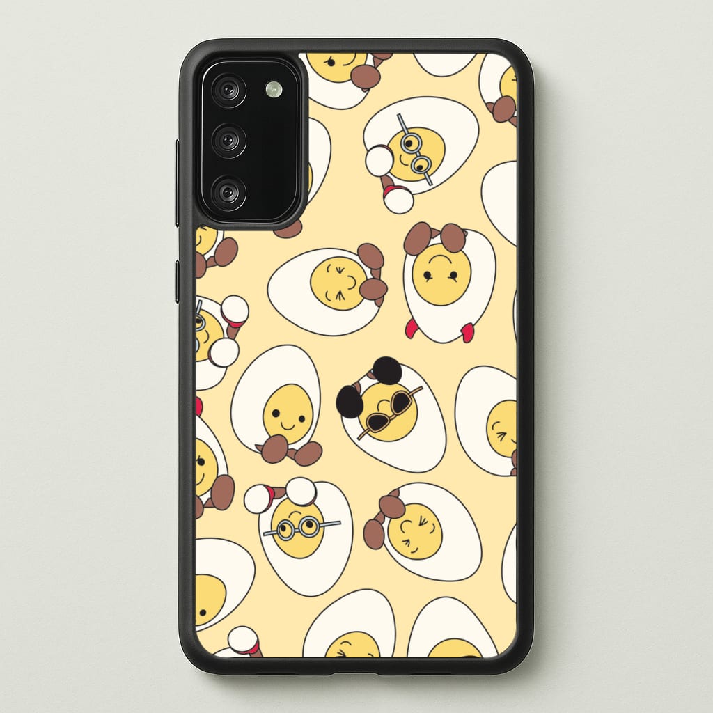 Egg Pattern - Plushy - Plushy Phone Case for Galaxy A41