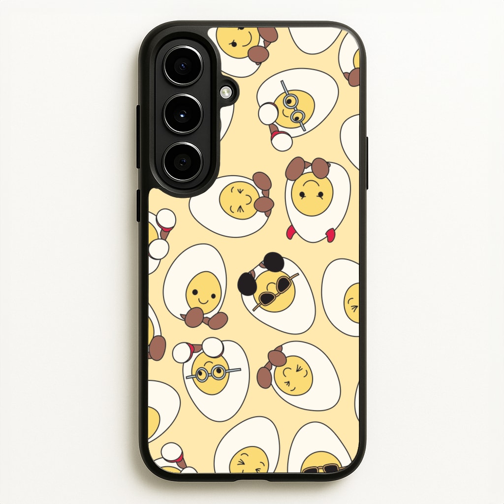 Egg Pattern - Plushy - Plushy Phone Case for Galaxy A56