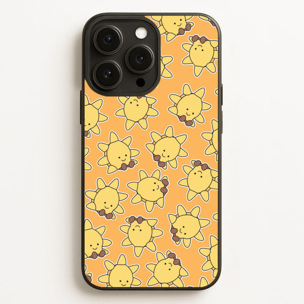 Sun Pattern - Plushy - Plushy Phone Case for iPhone 12 Pro Max