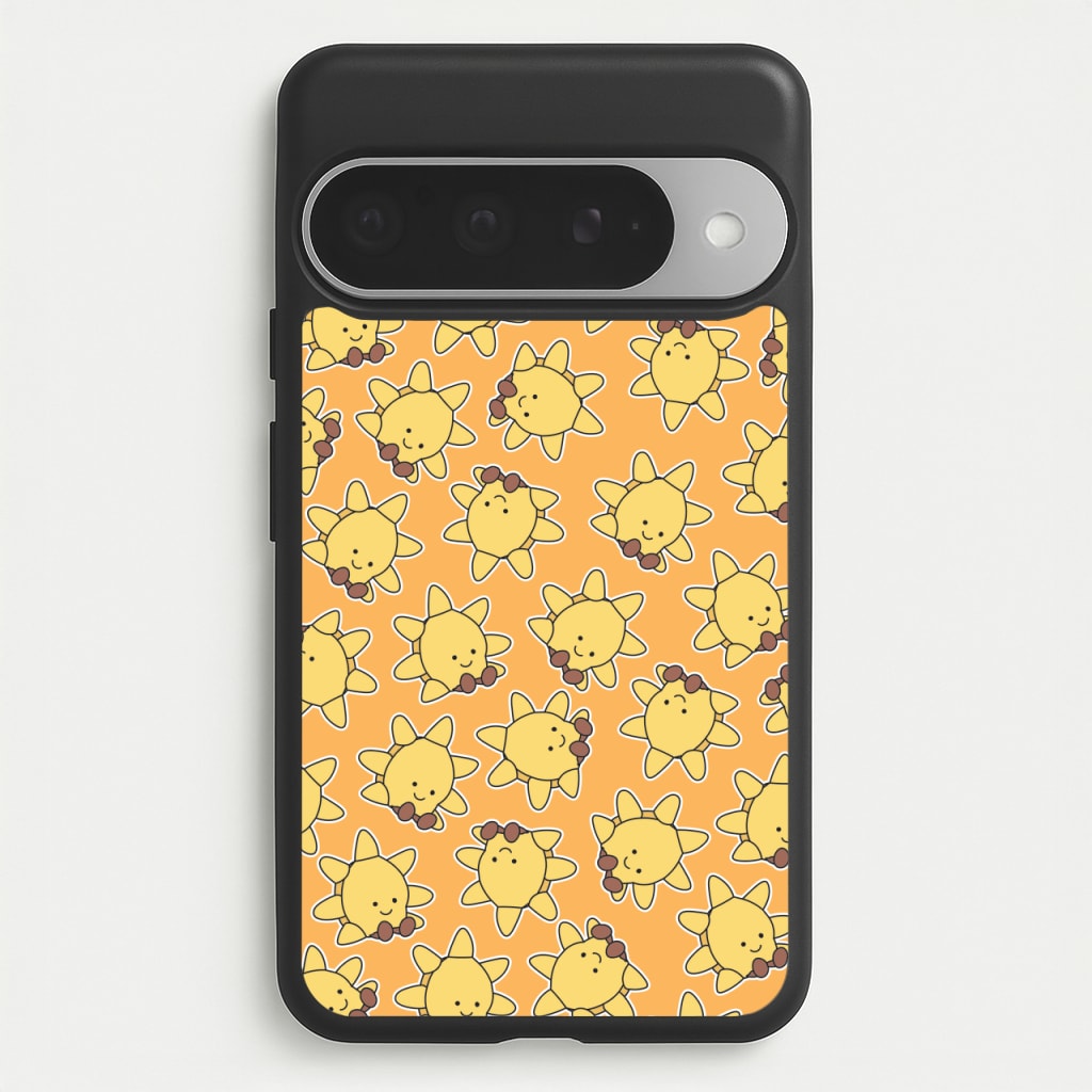Sun Pattern - Plushy Phone Case for Google Pixel 10 Pro XL