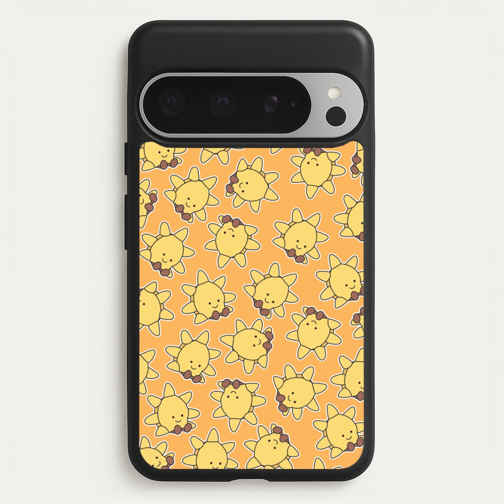 Sun Pattern - Plushy - Plushy Phone Case for Google Pixel 9 Pro XL
