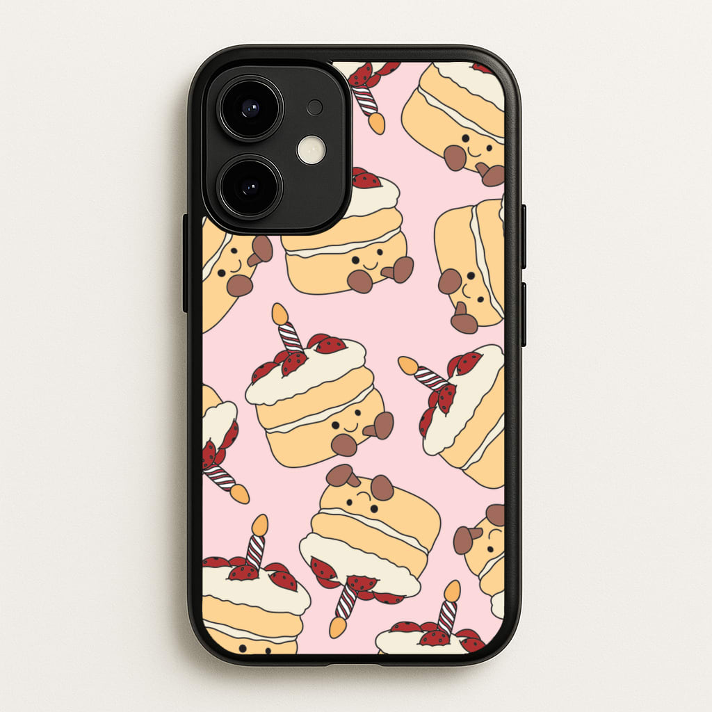 Cake Pattern - Plushy - Plushy Phone Case for iPhone 12 / 12 Pro