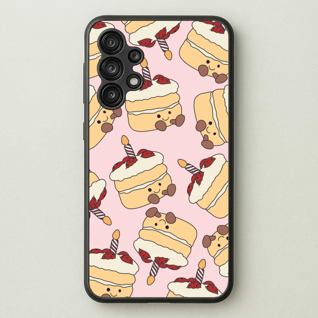 Cake Pattern - Plushy - Plushy Phone Case for Galaxy A13