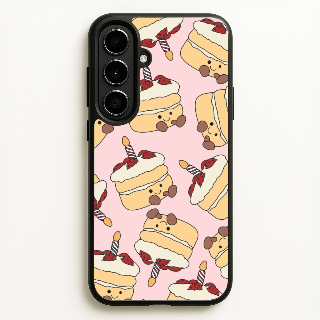 Cake Pattern - Plushy - Plushy Phone Case for Galaxy A56