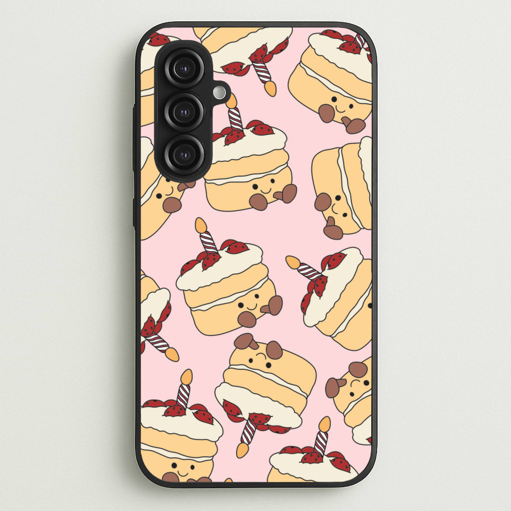 Cake Pattern - Plushy - Plushy Phone Case for Galaxy S23FE