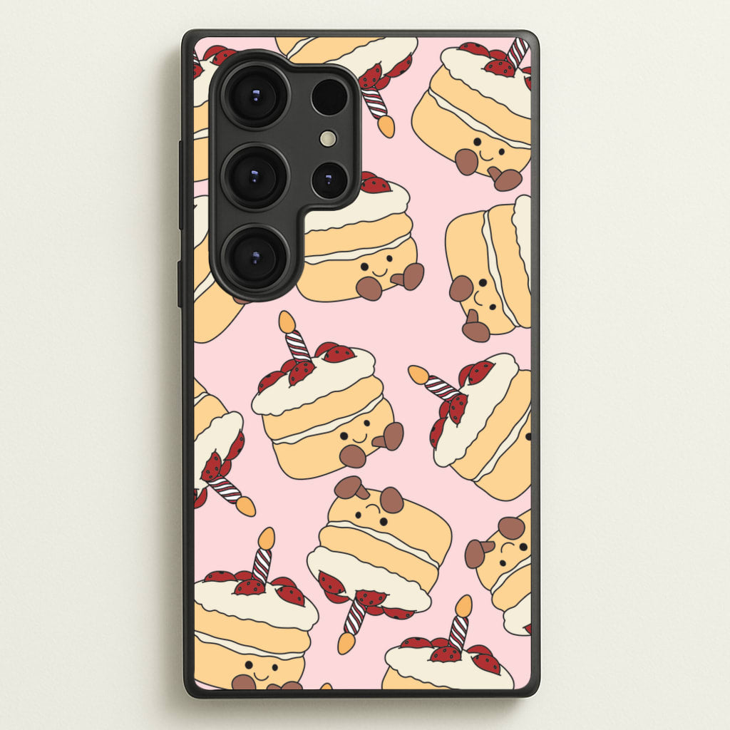 Cake Pattern - Plushy - Plushy Phone Case for Galaxy S25 Ultra
