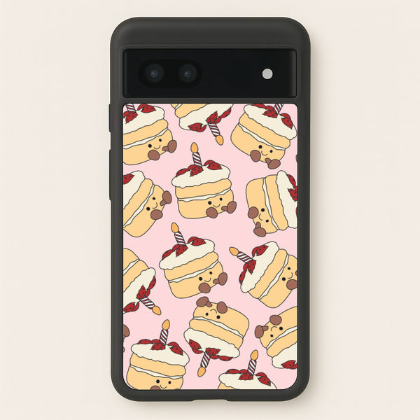Cake Pattern - Plushy - Plushy Phone Case for Google Pixel 7a
