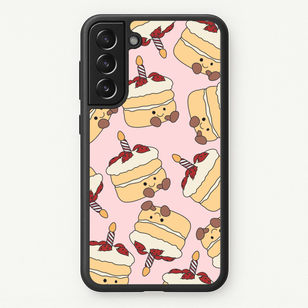 Cake Pattern - Plushy - Plushy Phone Case for Galaxy S21
