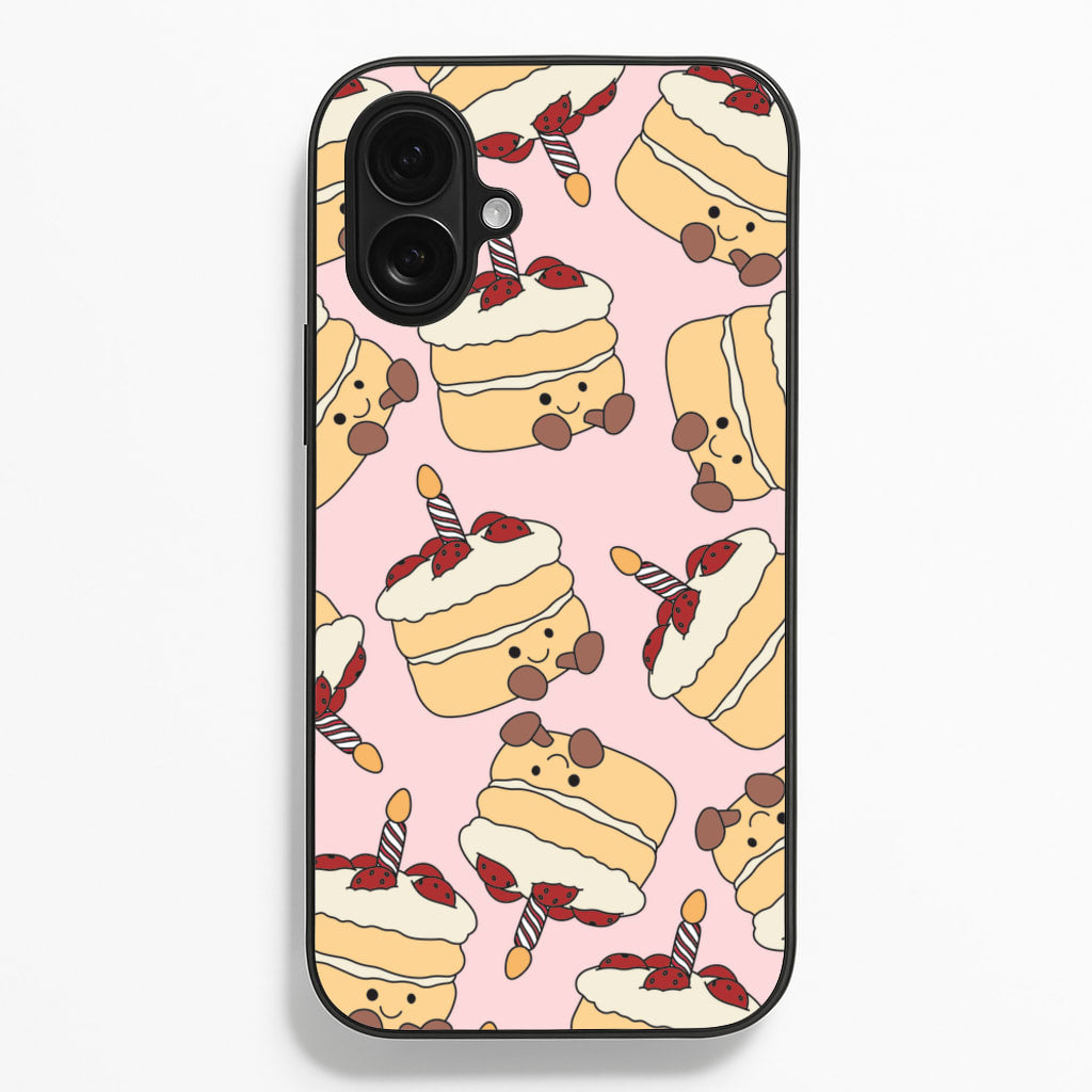 Cake Pattern - Plushy - Plushy Phone Case for iPhone 16 Plus