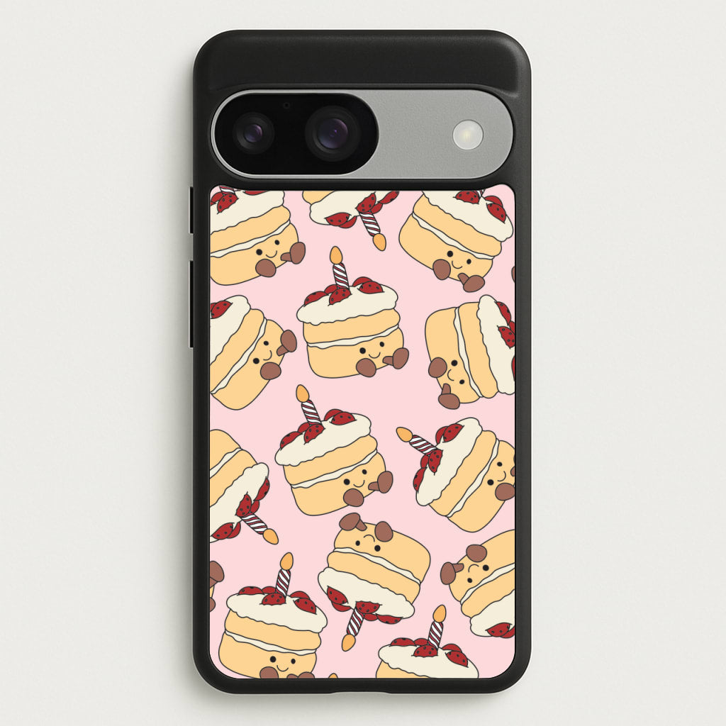 Cake Pattern - Plushy - Plushy Phone Case for Google Pixel 9 / 9 Pro