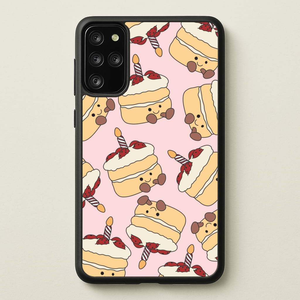 Cake Pattern - Plushy - Plushy Phone Case for Galaxy S20 Plus