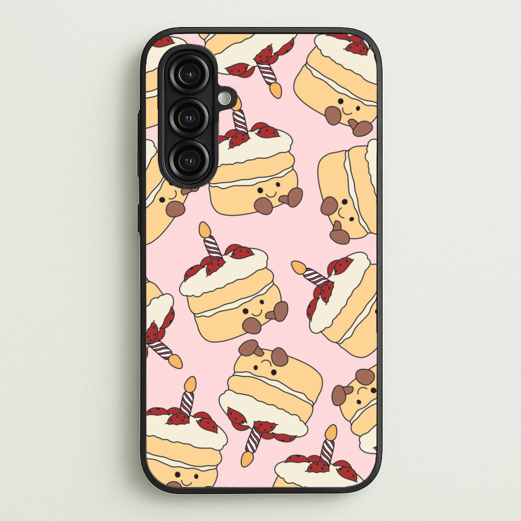 Cake Pattern - Plushy - Plushy Phone Case for Galaxy A16