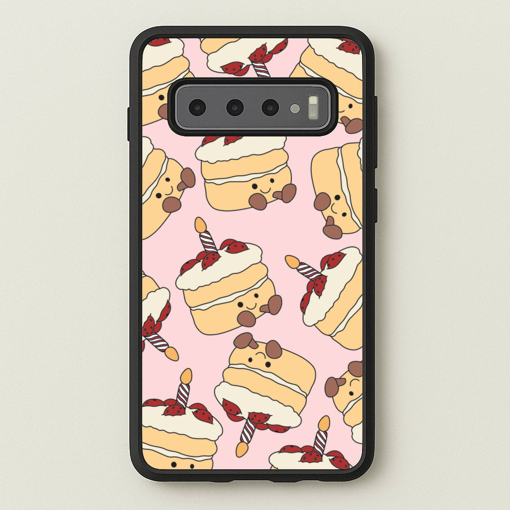 Cake Pattern - Plushy - Plushy Phone Case for Galaxy S10