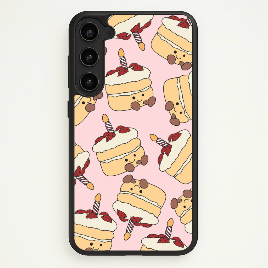 Cake Pattern - Plushy - Plushy Phone Case for Galaxy S23