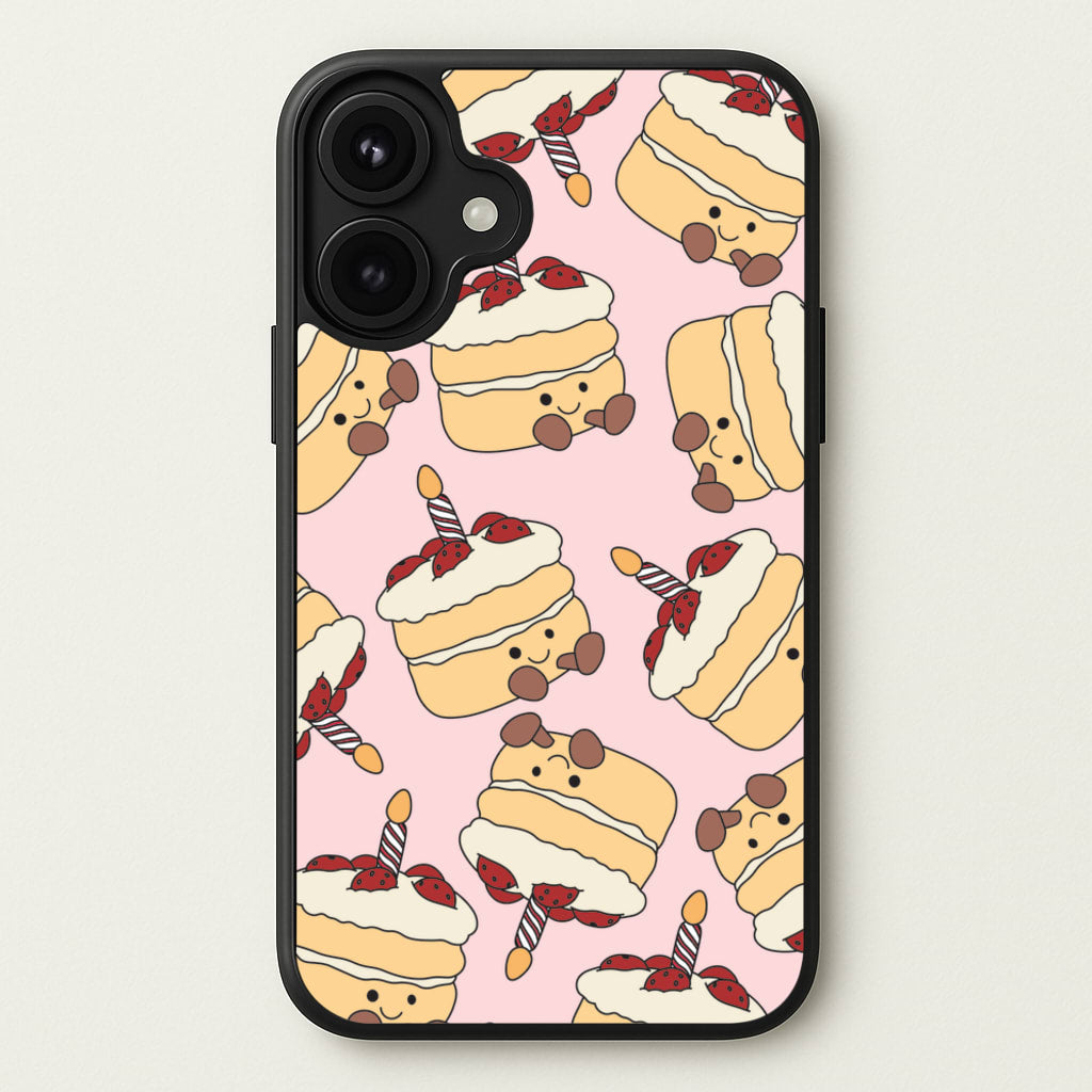 Cake Pattern - Plushy Phone Case for iPhone 17