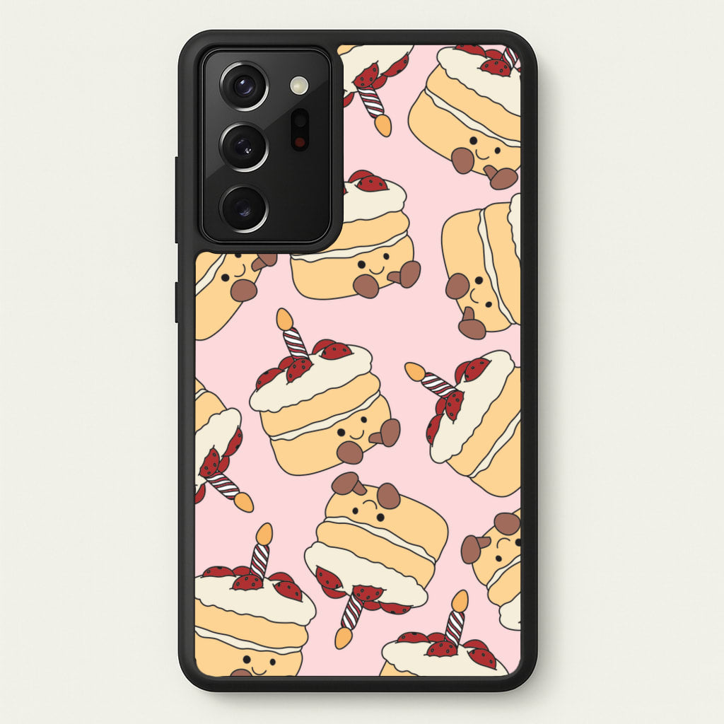 Cake Pattern - Plushy - Plushy Phone Case for Galaxy Note 20 Ultra