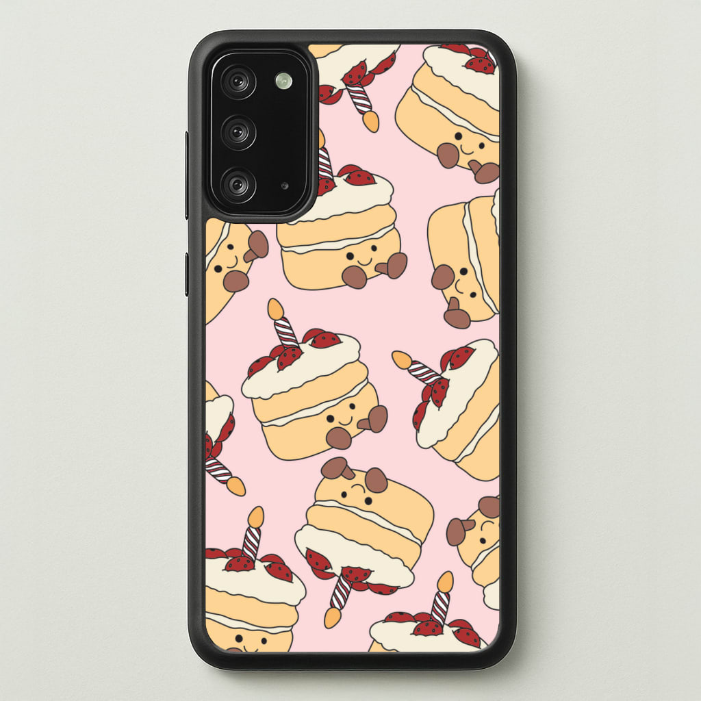 Cake Pattern - Plushy - Plushy Phone Case for Galaxy Note 20