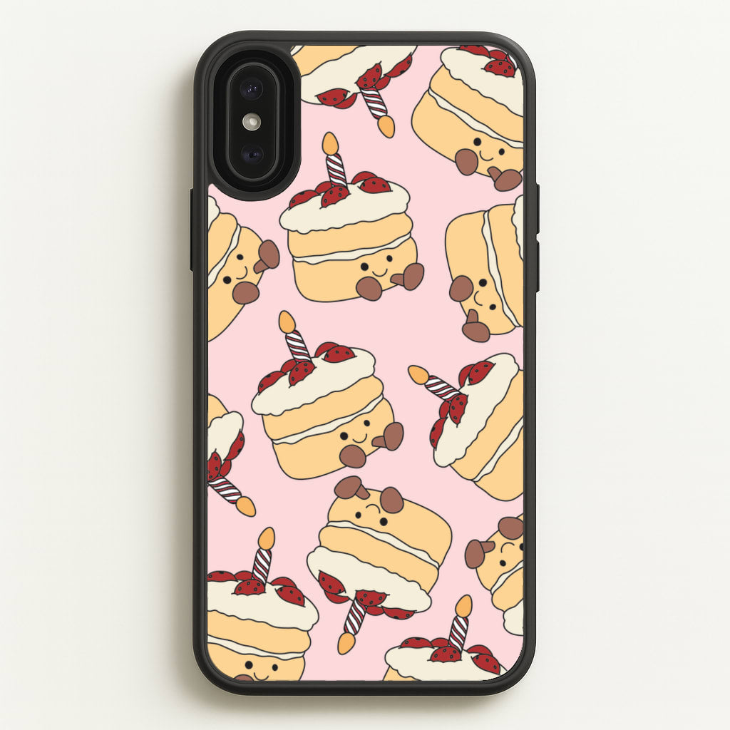 Cake Pattern - Plushy - Plushy Phone Case for iPhone XS Max