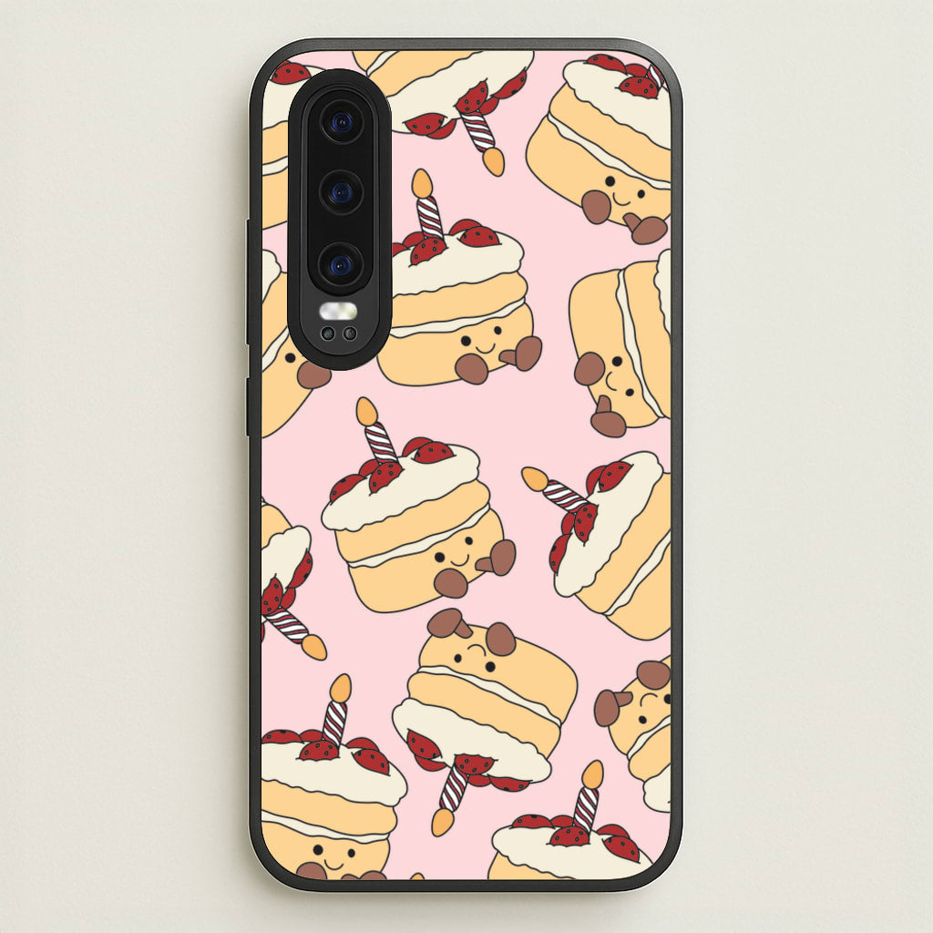 Cake Pattern - Plushy - Plushy Phone Case for Huawei P30